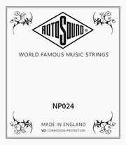 Rotosound NP024 Roto .024 snaar voor elektrische/akoestische gitaar