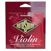 Rotosound RS6000 Orchestral & Jazz snarenset viool 4/4, chrome flatwound, super high burnished