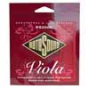 Rotosound RS2000 Orchestral & Jazz snarenset altviool, chroom, flatwound, super high burnished