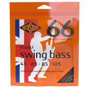 Rotosound RS66LF Swing Bass 66 snarenset elektrische basgitaar, stainless steel, 45-105, standard gauge