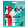 Rotosound FM66 Swing Bass 66 snarenset elektrische basgitaar, stainless steel, 30-90 funkmaster, custom gauge
