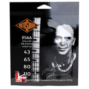 Rotosound BS66 Swing Bass 66 snarenset elektrische basgitaar, stainless steel, 43-110 billy sheehan, custom gauge