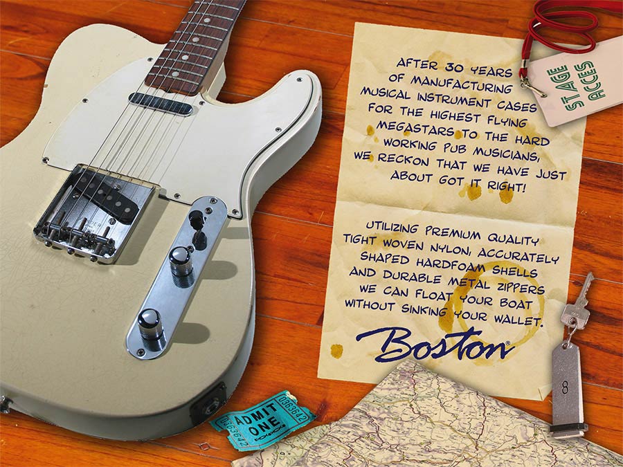 Boston CCL-250 lichtgewicht koffer voor klassieke gitaar