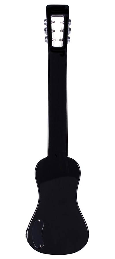 SX LG3BK lapsteel gitaar met tas en glazen slide – zwart