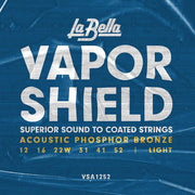 La Bella VSA1252 Vapor Shield akoestische gitaarsnaren, 012-052