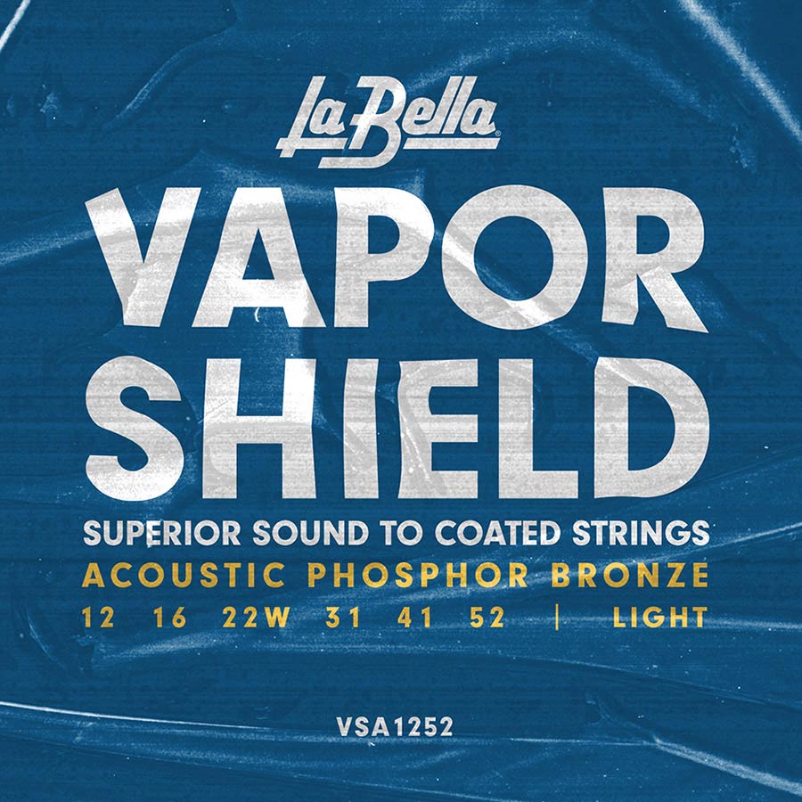 La Bella VSA1252 Vapor Shield akoestische gitaarsnaren, 012-052