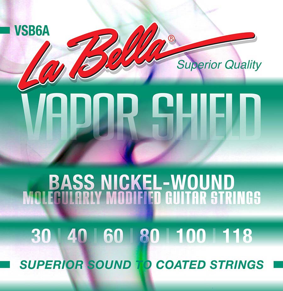 La Bella VSB6A Vapor Shield basgitaarsnaren, 030-118