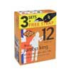 Rotosound JK12-31 Jumbo King snarenset voor akoestische gitaar, met gratis gitaarriem