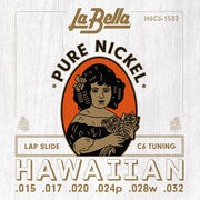 La Bella H6C6-1532 Lap Steel lapsteelsnaren, 015-032