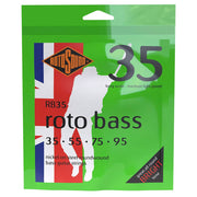 Rotosound RB35 Roto Bass snarenset elektrische basgitaar, nickel wound, 35-95, medium light gauge