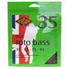 Rotosound RB35 Roto Bass snarenset elektrische basgitaar, nickel wound, 35-95, medium light gauge