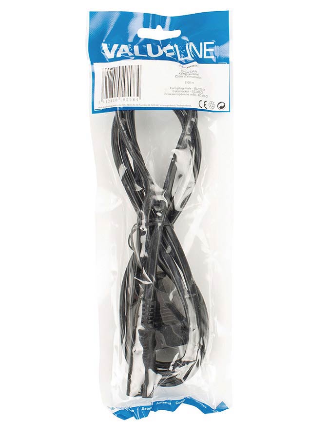 Boston SM-180-2 Eurokabel Zwart 2 meter