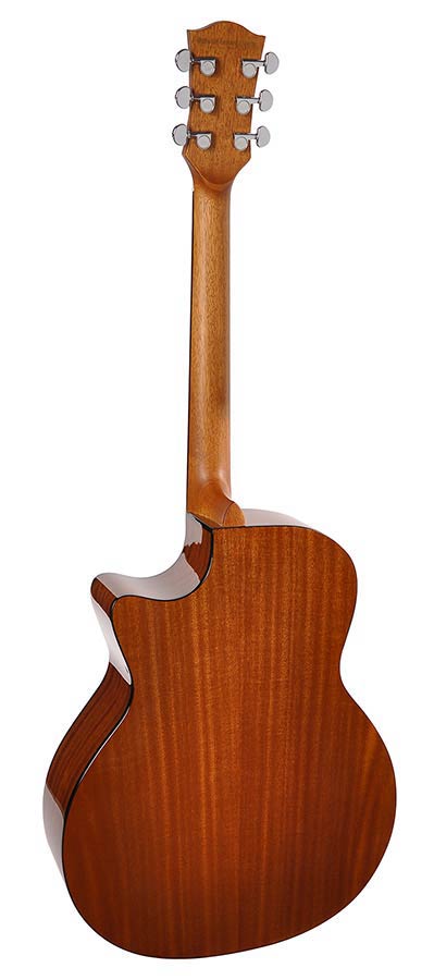 Richwood G-40-CESB Master Series handgemaakte grand auditorium gitaar, massief sparren en mahonie, Presys I, glanzend afgewerkt