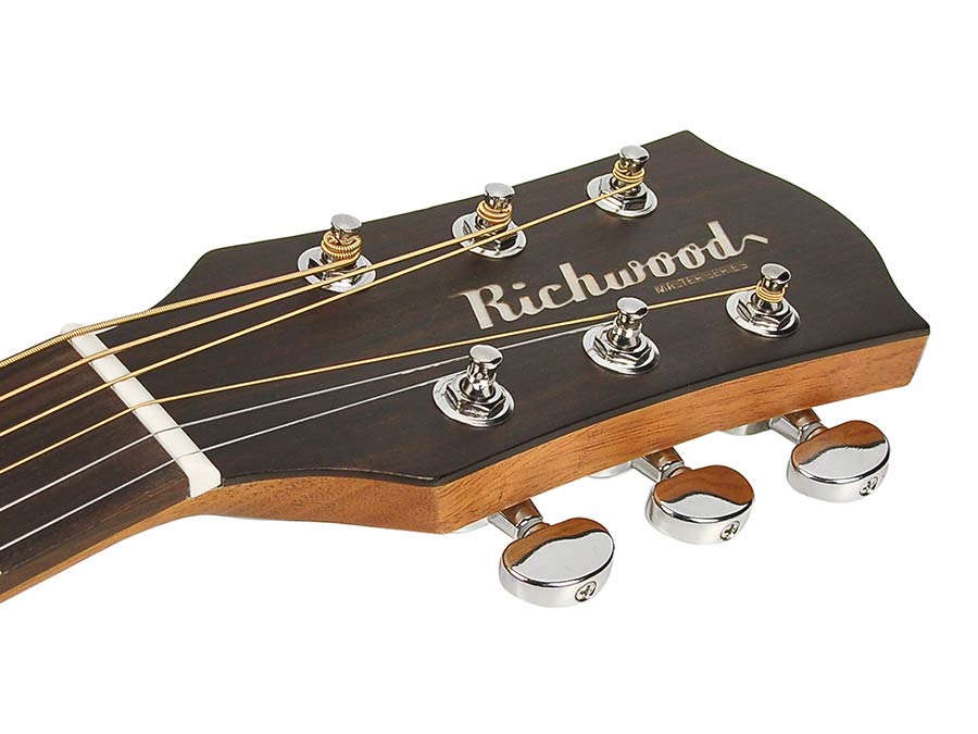 Richwood G-40-CESB Master Series handgemaakte grand auditorium gitaar, massief sparren en mahonie, Presys I, glanzend afgewerkt