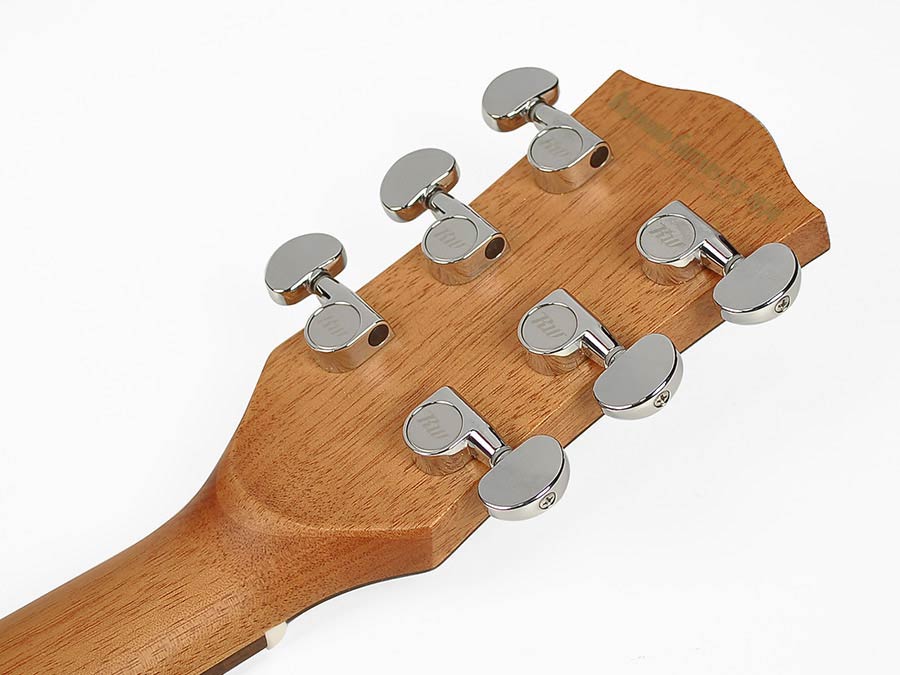 Richwood A-40 Master Series handgemaakte auditorium OOO gitaar, massief sparren en mahonie, glanzend afgewerkt
