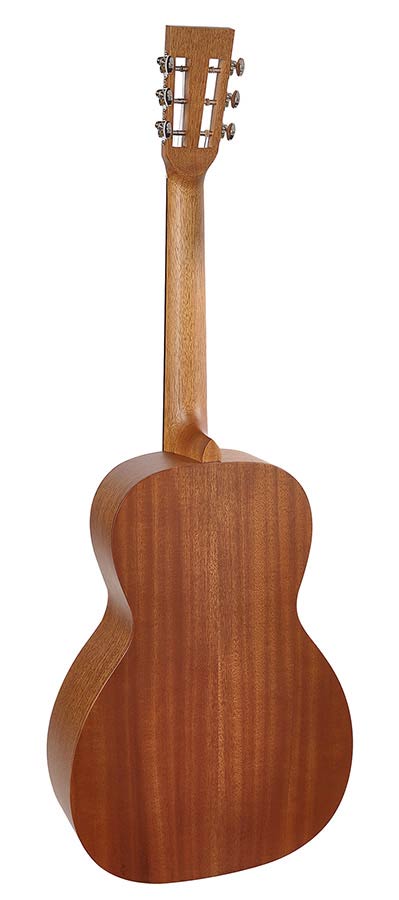 Richwood P-50 Master Series handgemaakte parlor gitaar, massief mahonie