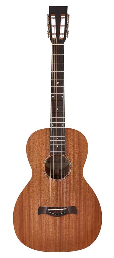 Richwood P-50 Master Series handgemaakte parlor gitaar, massief mahonie