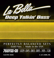 La Bella 760FGS-CB Deep Talkin' Bass flatwound bassnaren, 029-128