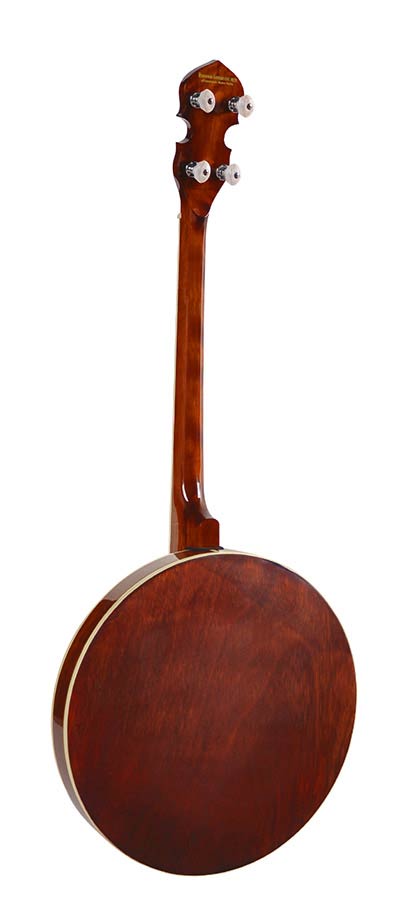 Richwood RMB-604 Heritage Series tenorbanjo 4-snarig, mahonie ketel, 19 frets