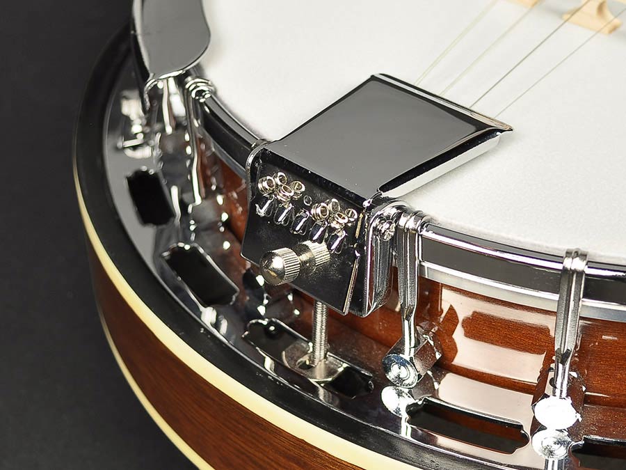 Richwood RMB-604 Heritage Series tenorbanjo 4-snarig, mahonie ketel, 19 frets
