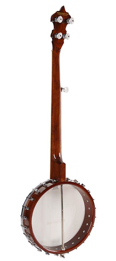 Richwood RMB-405 Heritage Series folkbanjo 5-snarig, open achterkant, 24 beugels