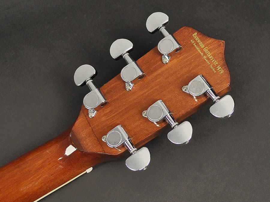 Richwood RMB-606 Heritage Series gitaarbanjo 6-snarig, mahonie ketel, 24 beugels