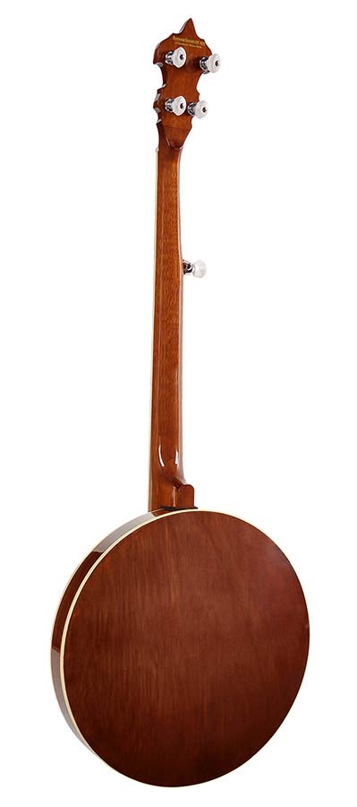 Richwood RMB-905 Heritage Series bluegrassbanjo, 5-snarig, aluminium ketel en tonering, ebben toets, 24 beugels