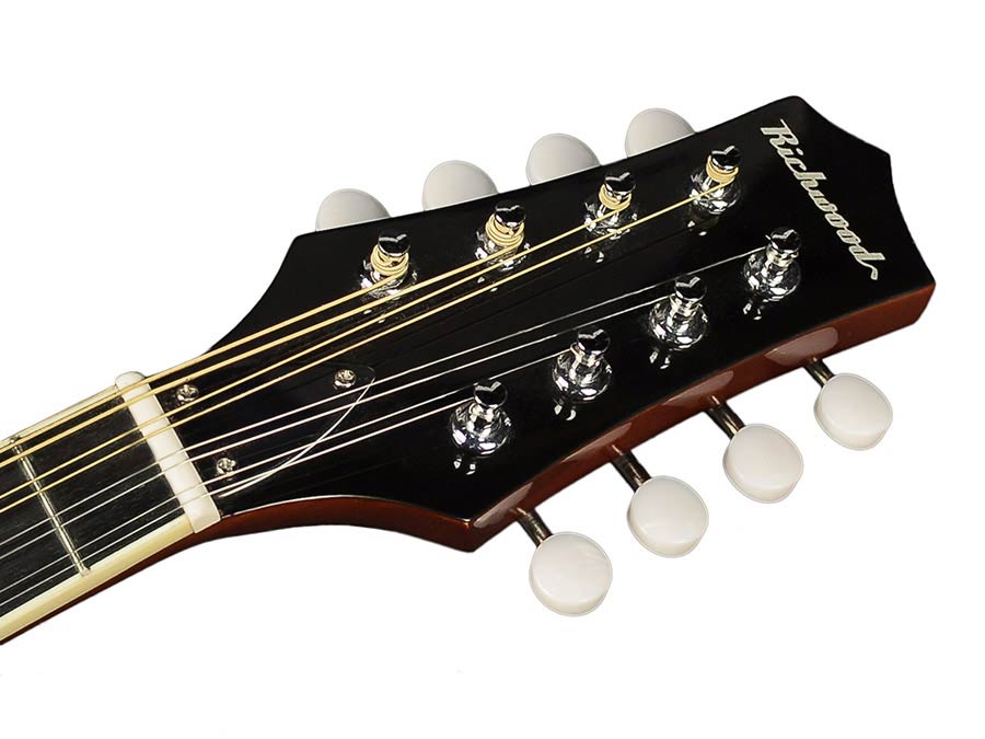 Richwood RMA-60-VS Heritage Series mandoline a-style, sparren bovenblad, mahonie zij- en achterkant, vintage sunburst