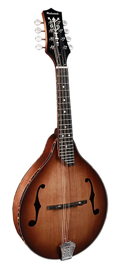 Richwood RMA-90-NT Heritage Series mandoline a-style, massief sparren bovenblad, massief esdoorn zij- en achterkant