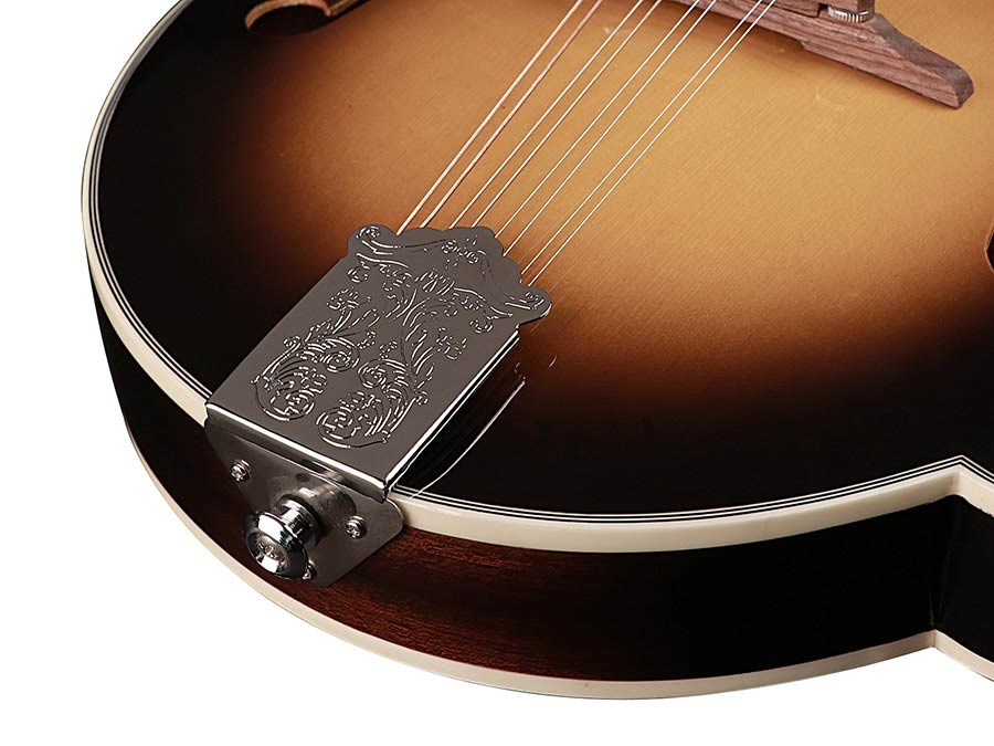 Richwood RMF-60-VS Heritage Series mandoline f-style, sparren bovenblad, esdoorn zij- en achterkant, vintage sunburst