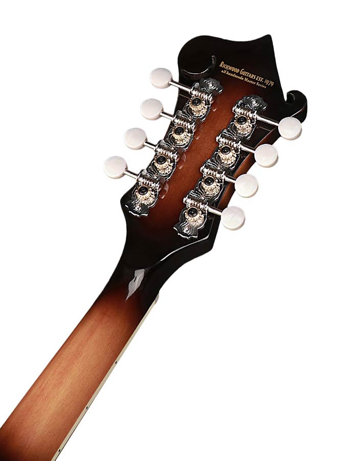 Richwood RMF-60-VS Heritage Series mandoline f-style, sparren bovenblad, esdoorn zij- en achterkant, vintage sunburst