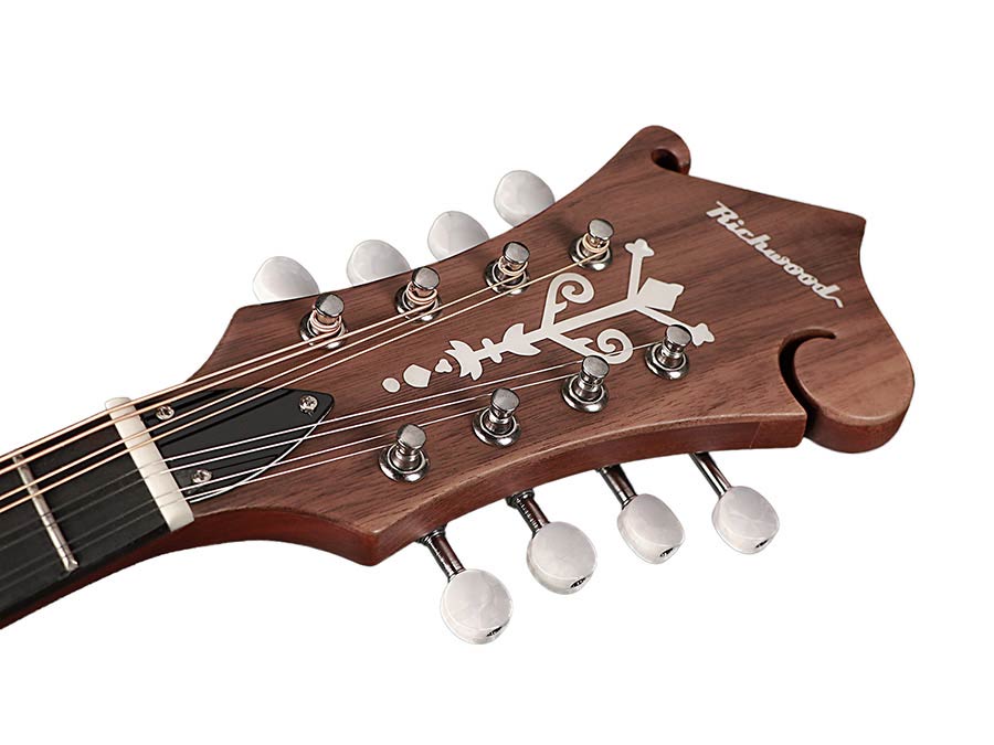 Richwood RMF-80-NT Heritage Series mandoline f-style, massief sparren bovenblad, massief mahonie zij- en achterkant, naturel satijnlak