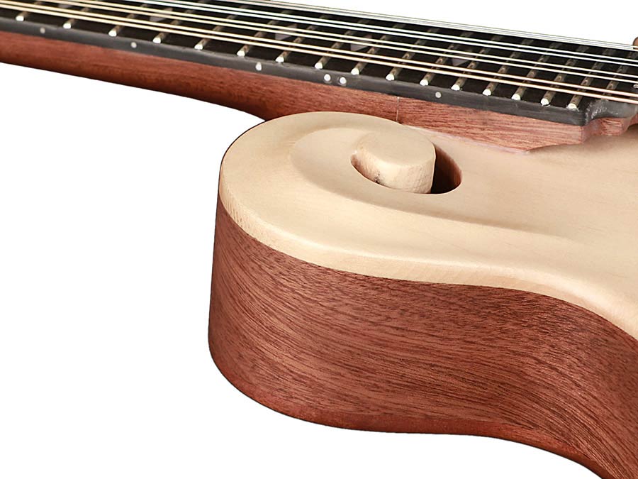 Richwood RMF-80-NT Heritage Series mandoline f-style, massief sparren bovenblad, massief mahonie zij- en achterkant, naturel satijnlak