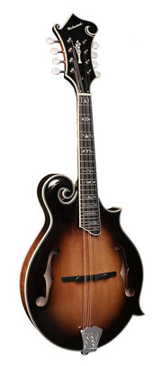 Richwood RMF-100-VS Heritage Series mandoline f-style, massief sparren bovenblad, massief esdoorn zij- en achterkant, vintage sunburst