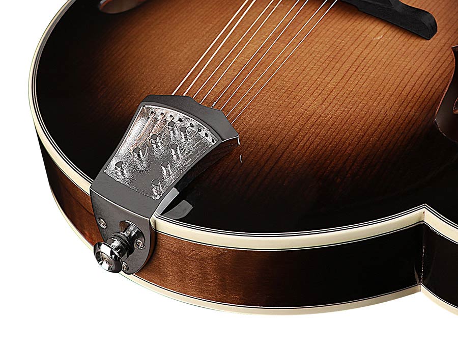 Richwood RMF-100-VS Heritage Series mandoline f-style, massief sparren bovenblad, massief esdoorn zij- en achterkant, vintage sunburst