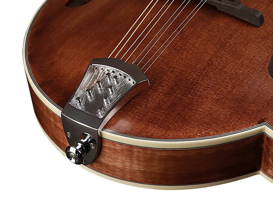 Richwood RMF-220-WN Heritage Series mandoline f-style, massief sparren bovenblad, massief gevlamd esdoorn zij- en achterkant