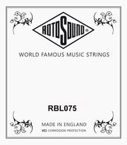 Rotosound RBL075 Roto Bass .075 snaar voor elektrische basgitaar, nickel plated steel wound