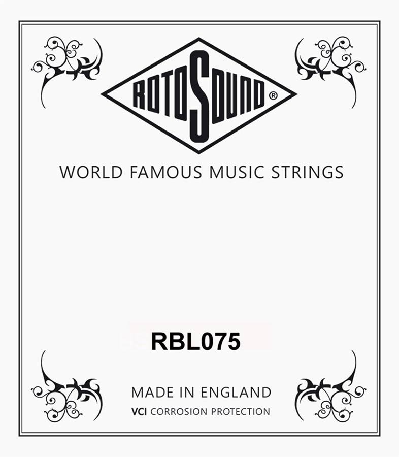 Rotosound RBL075 Roto Bass .075 snaar voor elektrische basgitaar, nickel plated steel wound