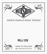 Rotosound RLL125 Solo Bass 55 .125 snaar voor elektrische basgitaar, stainless steel halfround