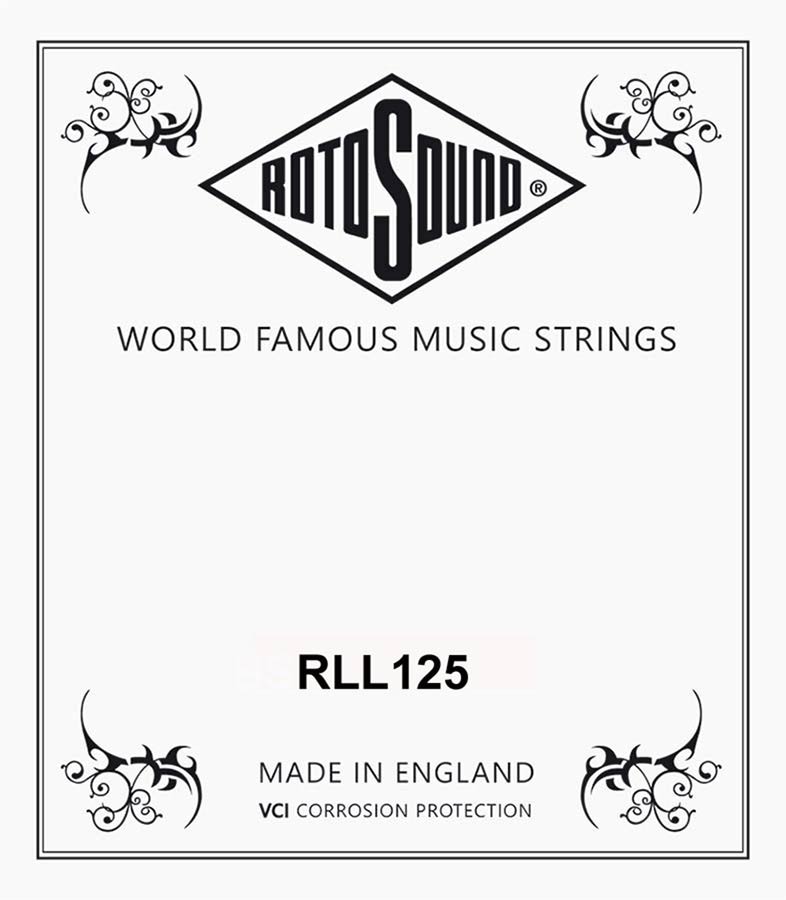 Rotosound RLL125 Solo Bass 55 .125 snaar voor elektrische basgitaar, stainless steel halfround