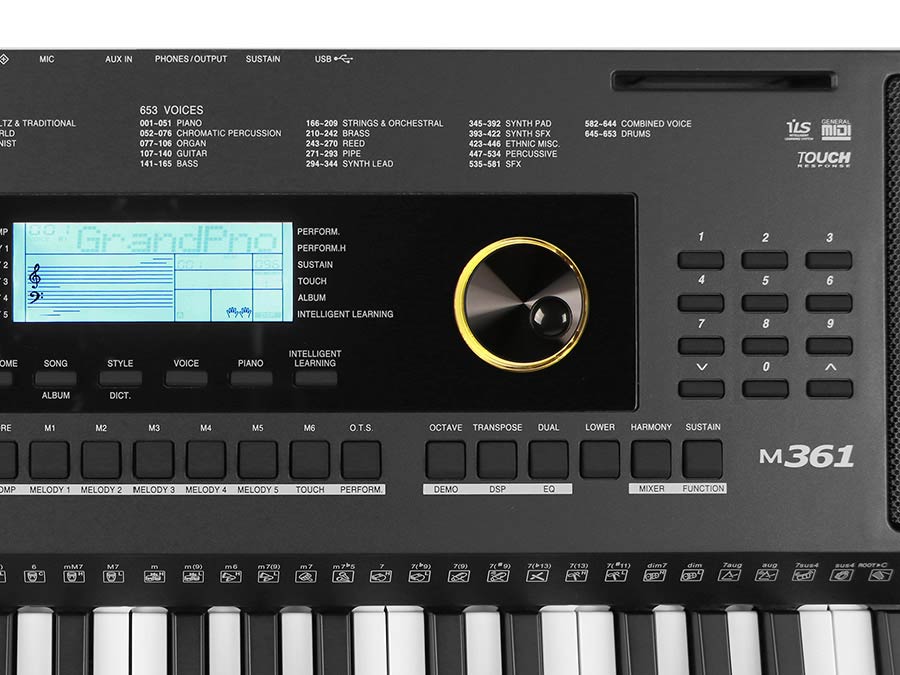 Medeli M361 keyboard 61 toetsen