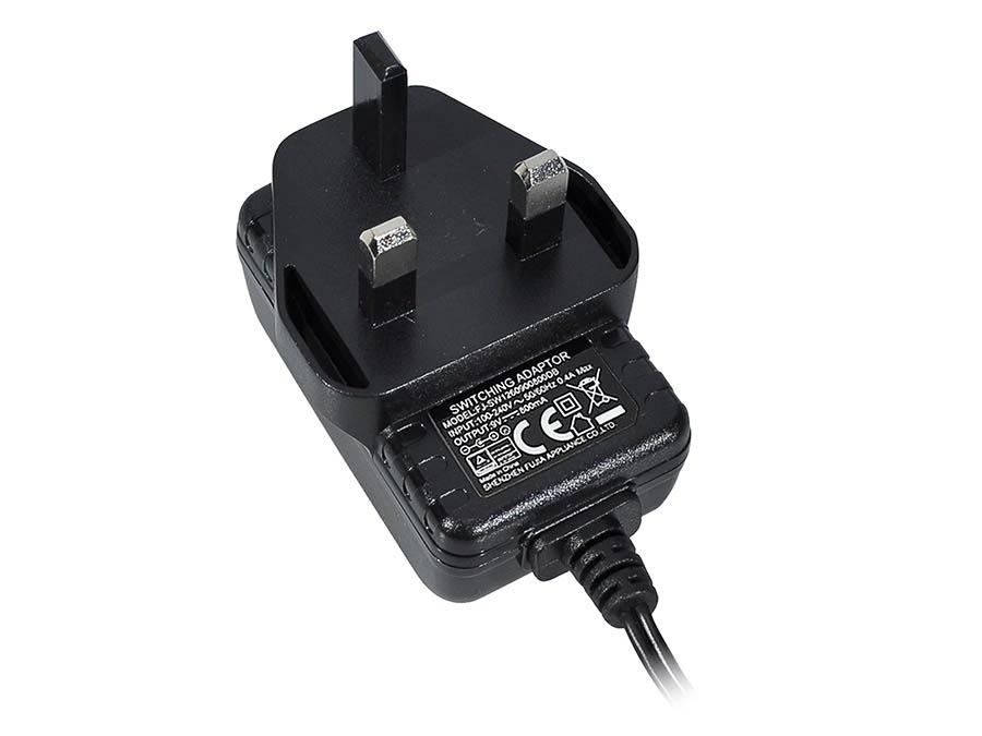 power supply 9v 800mA UK VERSION (DD61)