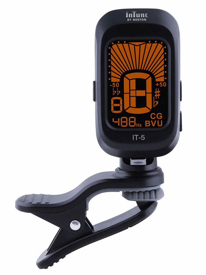 Boston IT-5 Intune Series Chromatische Cliptuner