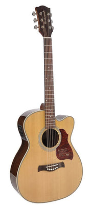 Richwood A-65-CEVA Master Series handgemaakte auditorium gitaar, massief sparren en palissander, vintage afgewerkt