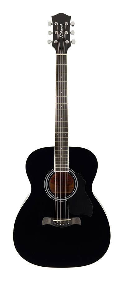 Richwood RA-12-BK Artist Series akoestische gitaar, auditorium model, zwart