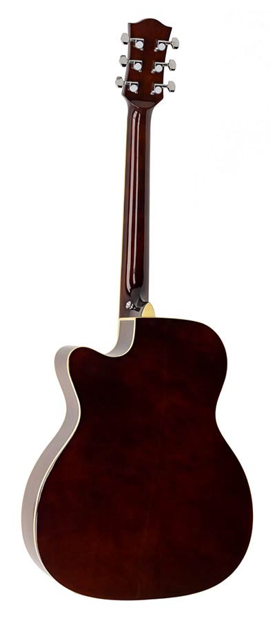 Richwood RA-12-CE Artist Series akoestische gitaar, auditorium model, actieve EQ, naturel