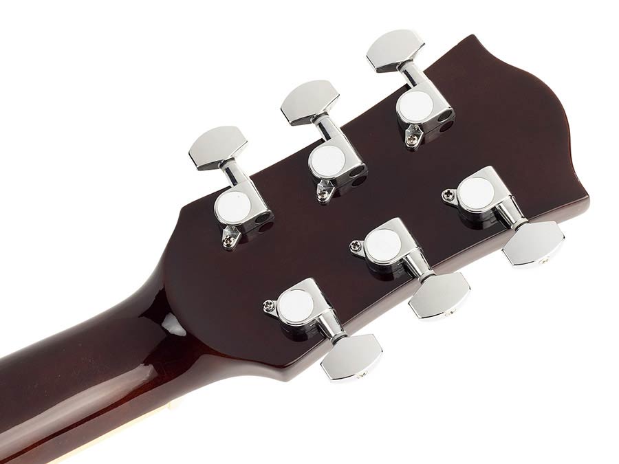 Richwood RA-12-CESB Artist Series akoestische gitaar, auditorium model, actieve EQ, sunburst