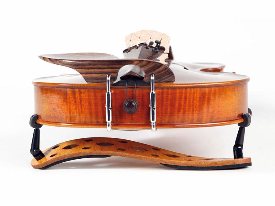 shoulder rest for viola, flexible wood