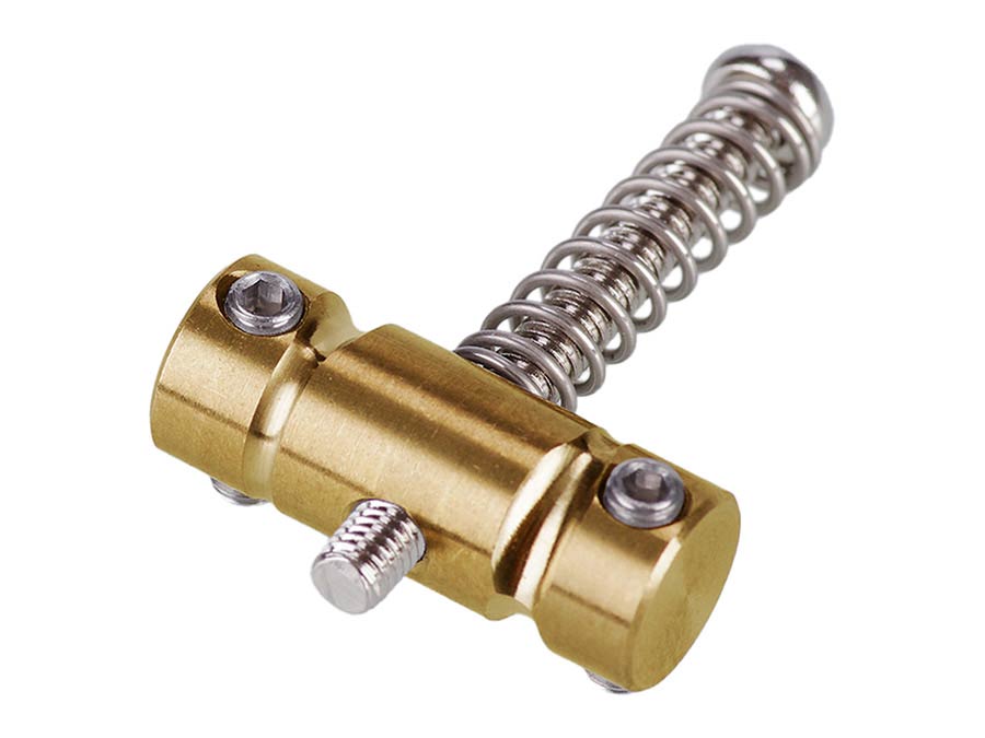 Gotoh - GTH12547 - BS-TC1S bridge-tailpiece T-model with brass saddles, nickel afbeelding 2