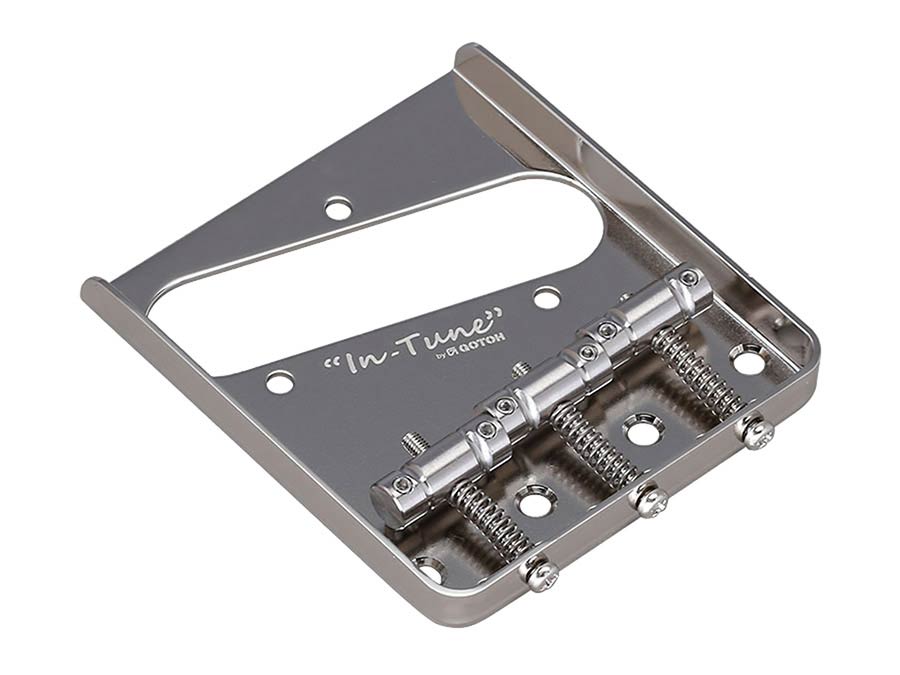 Gotoh - GTH12553 - Ti-TC1S bridge-tailpiece T-model with titanium saddles, nickel